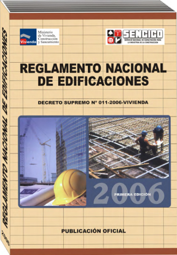 Reglamento Nacional de Edificaciones 2006 –  Descargar PDF
